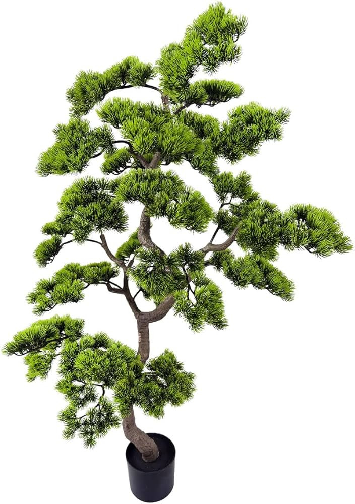 5ft Artificial Bonsai Tree - Large Faux Plants Indoor with Ceramic Pot, Realistic Fake Plants Dec... | Amazon (US)