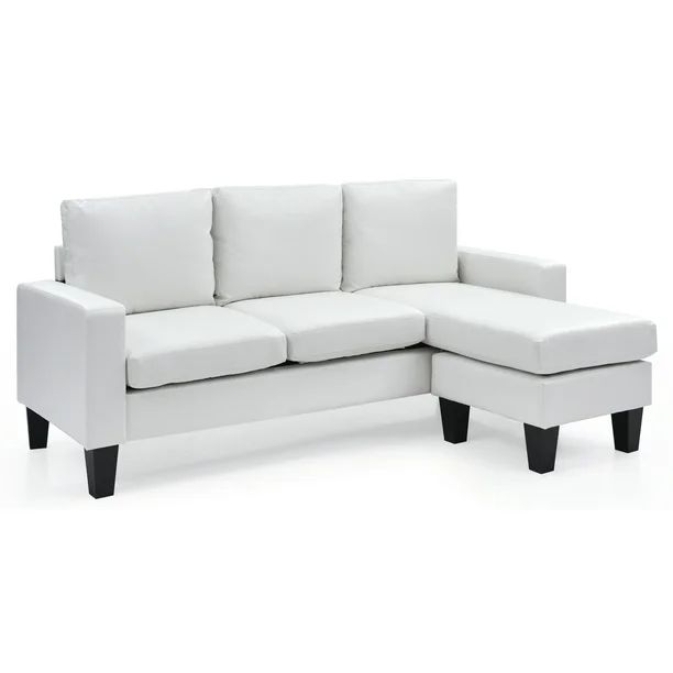 Glory Furniture Jenna G217-SCH Sofa Chaise , WHITE - Walmart.com | Walmart (US)