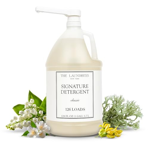 The Laundress Luxury Laundry Detergent, Gallon Pump, 126 Loads, Scented Signature Classic Fragran... | Amazon (US)