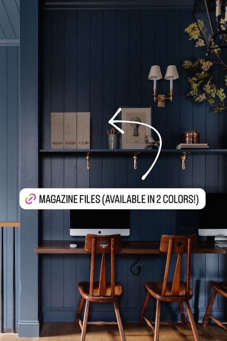 These magazine files in the bonus room are great storage solutions for papers or anything else you need to tuck out of sight!

#LTKFindsUnder50 #LTKHome