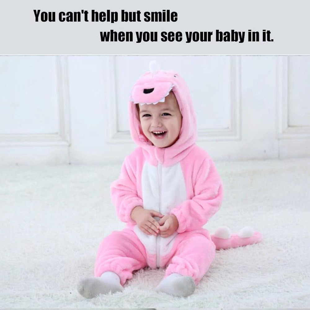 OLLULL Baby Animal Costumes Unisex Toddler Outfit Halloween Dress Up Romper | Amazon (US)