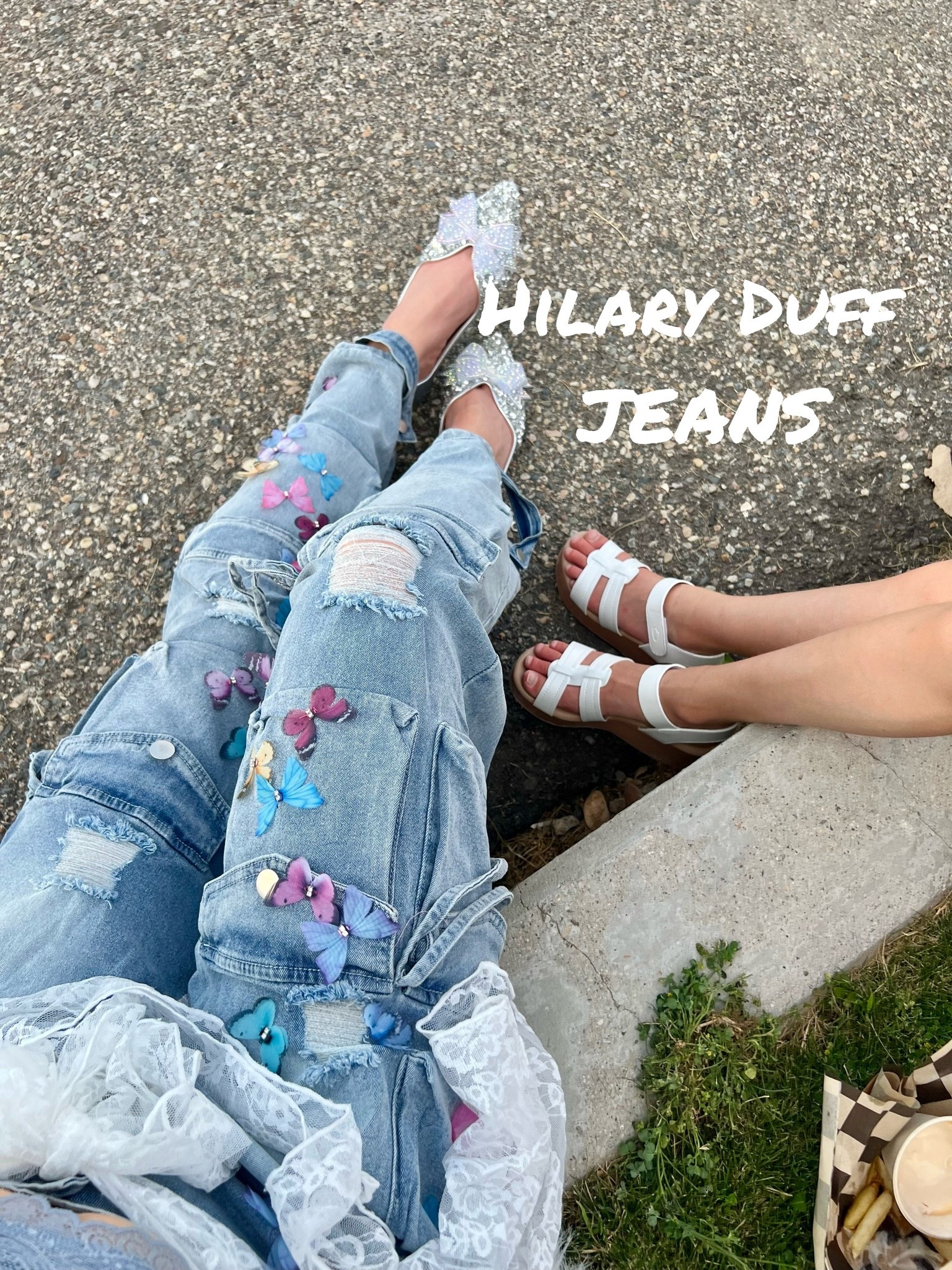 Thank you for all the love on the jeans I made for the Hilary Duff Lucky Me Tour! I love spontaneous projects like this and sometimes they turn out great when you don’t “overplan”. I’ve linked everything in case you want to make some too! 🦋🫶🏻

#LTKmomlife #LTKootd