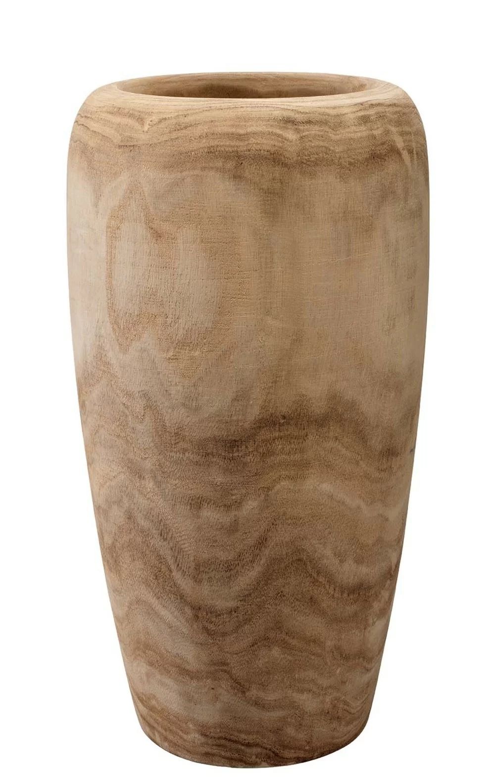 Brit Brown 17'' Wood Table Vase | Wayfair North America
