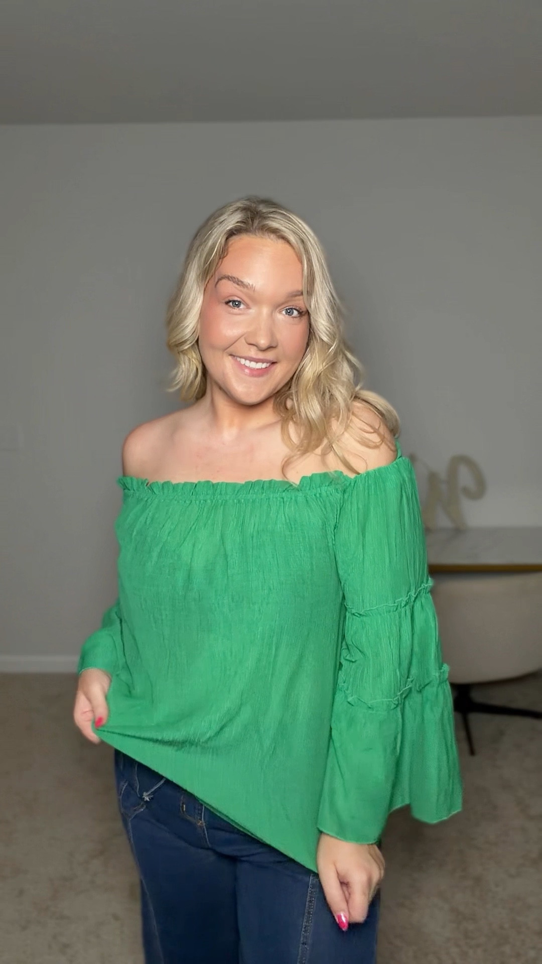 A new summer top that’s bright, flowy, and still looks like I put some effort in my outfit 💚

#LTKPlusSize #LTKootd #LTKgrwm
