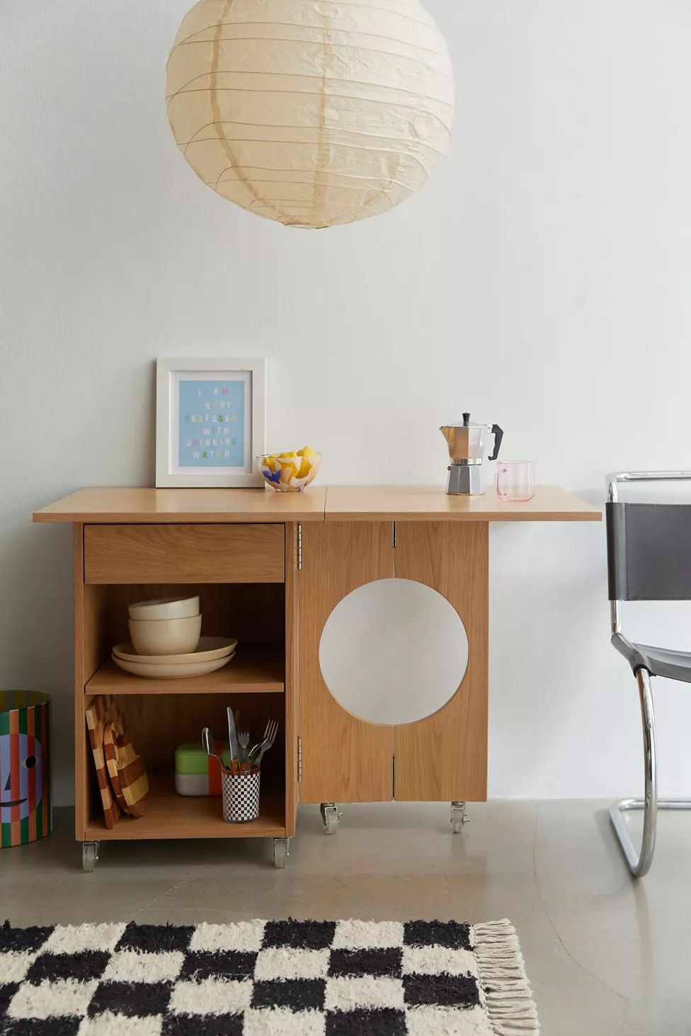 Ezra Flip Down Convertible Table | Urban Outfitters (US and RoW)