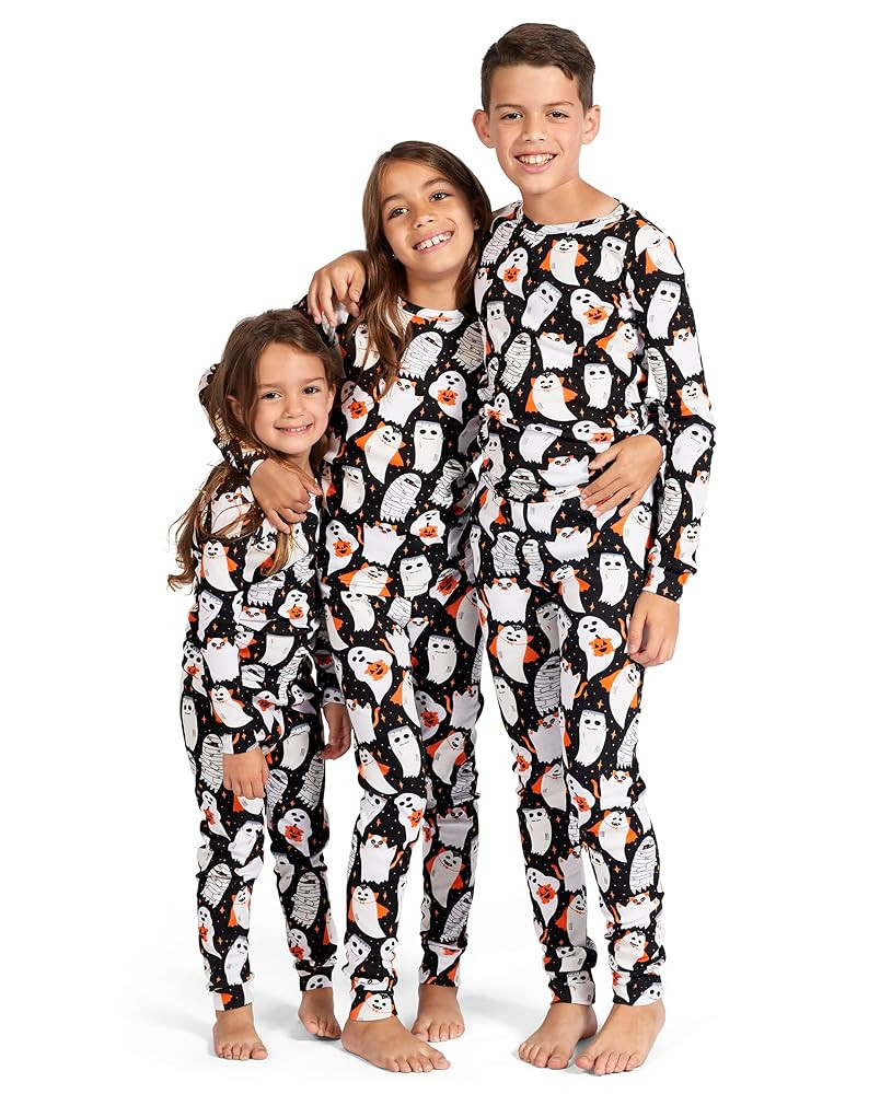 The Children's Place unisex-baby And Kids, Sibling Matching, Holiday Pajama Sets, Cotton | Amazon (US)