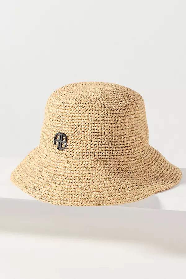 Cabana Raffia Bucket Hat | Anthropologie (US)