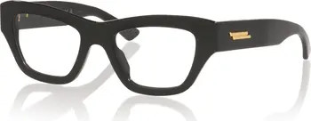 Bottega Veneta 49mm Rectangle optical glasses | Nordstrom | Nordstrom