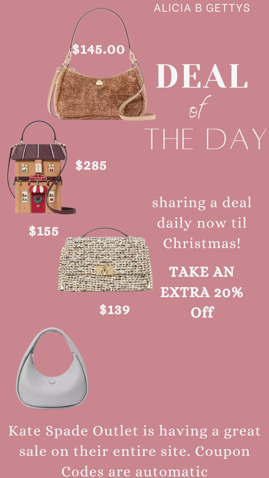 Kate Spade bags under $200. The coupon code is automatic 

#LTKGiftGuide #LTKCyberWeek #LTKItBag