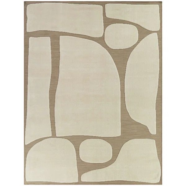 Tan Indoor/Outdoor Rug | Wayfair North America