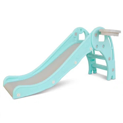 Children Slides Climbers Slide Kids Play Slide For Easy Assembly Ideal Tren Color: Green | Wayfair North America