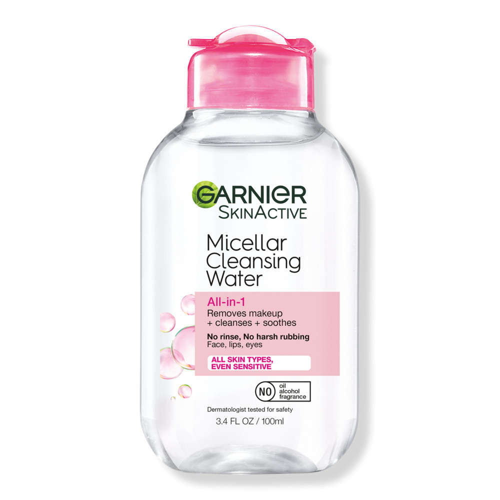 Garnier SkinActive Micellar Cleansing Water All-in-1 Cleanser & Makeup Remover - 3.4 oz | Ulta