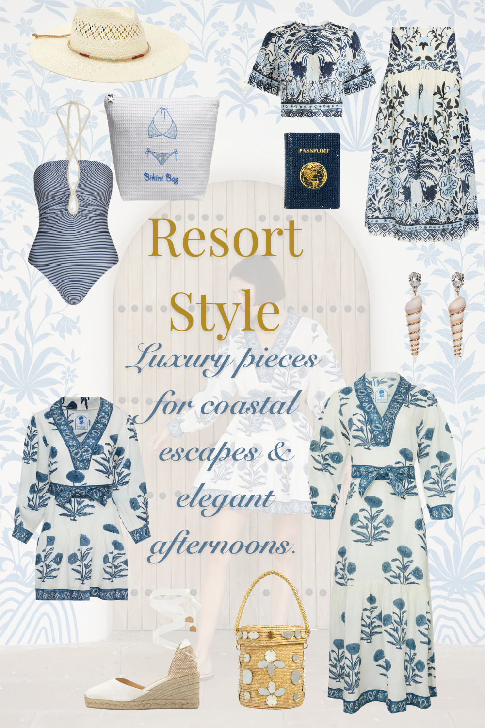 An editorial collection of elevated resortwear, coastal dresses, woven accessories, chic swimwear, and timeless vacation pieces inspired by beautiful seaside escapes.

#resortwear #elevatedsummer #luxurystyle #summercapsulewardrobe 

 #LTKSwim #LTKTravel