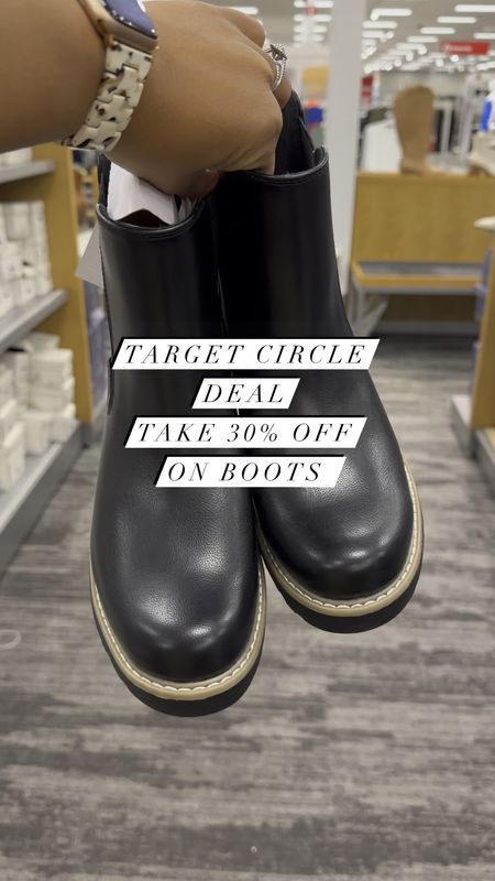 Take 30% OFF on Boots at @target! @target #target

#LTKGiftGuide #LTKsalealert #LTKstyletip