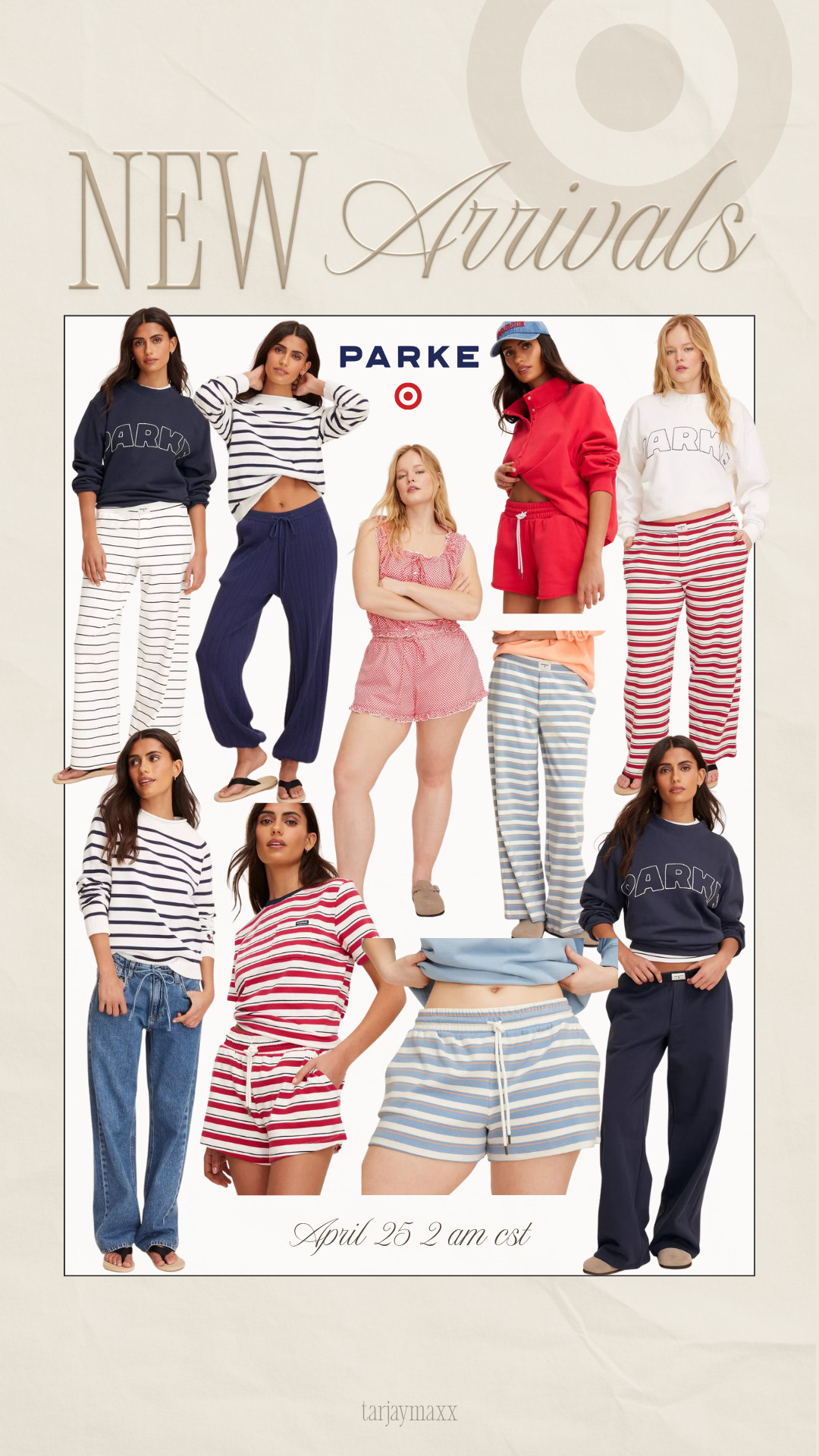 Parke x Target bottoms are about to be my everyday staples!! Dropping April 25 at 2am CST online so set your alarms!
spring outfits 2026, country concert outfits, spring dresses, date night outfits, vacation outfits beach, business casual workwear, work outfits, plus size fashion, summer outfits, travel outfits, lounge sets, casual outfits, everyday basics 

 #LTKgrwm #LTKootd #LTKSeasonal