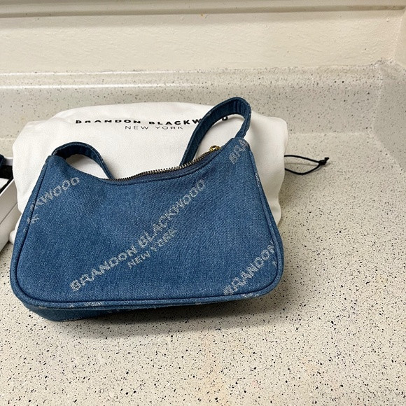Brandon Blackwood denim bag | Poshmark