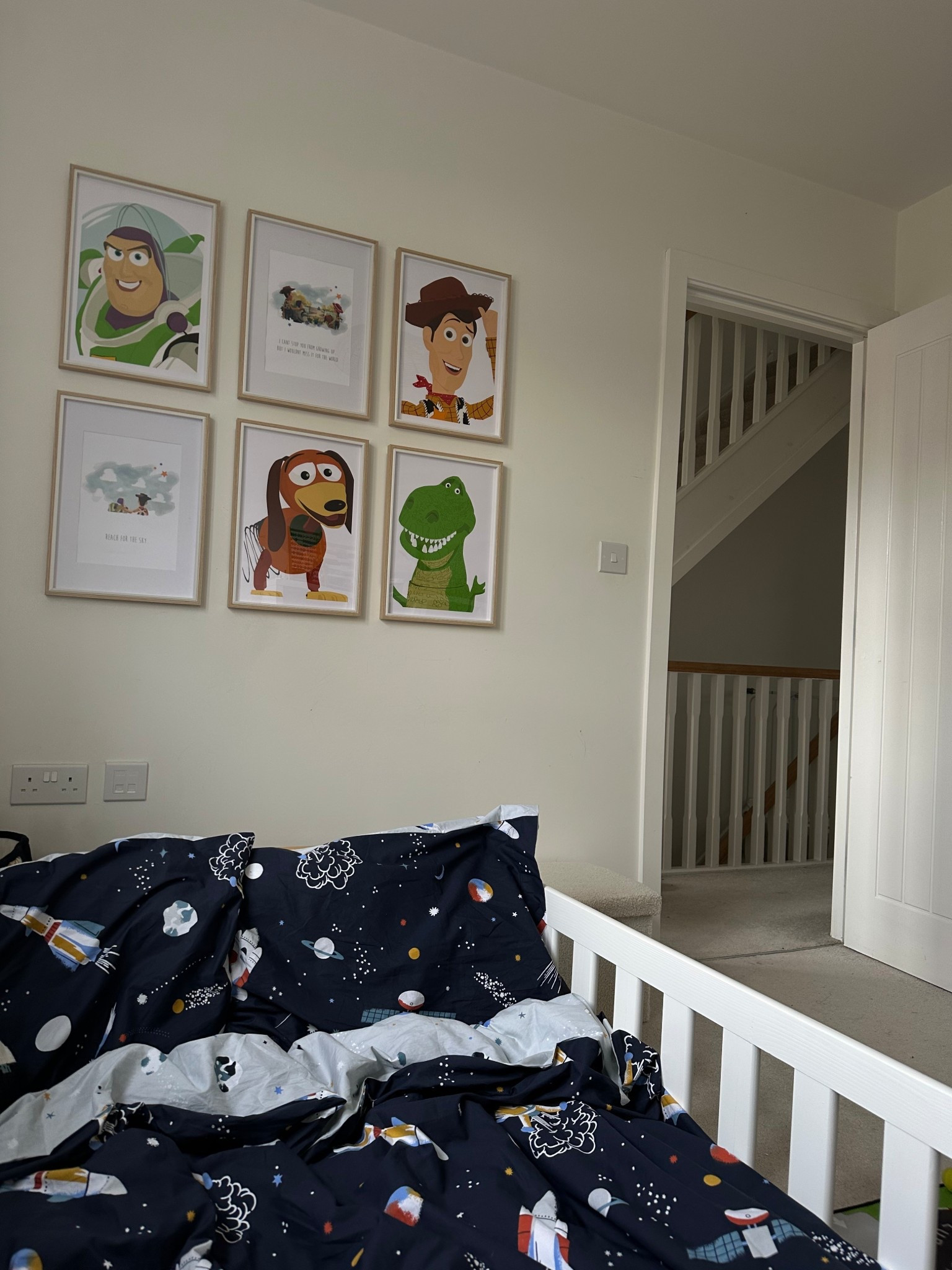 toddler space & Buzz from Toy Story inspired room coming together 😍✨🚀👽🪐

#LTKuk #LTKfamily #LTKkids