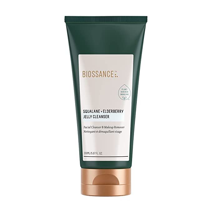 Biossance Squalane + Elderberry Jelly Cleanser. Gentle yet Powerful Hydrating Facial Cleanser Rem... | Amazon (US)