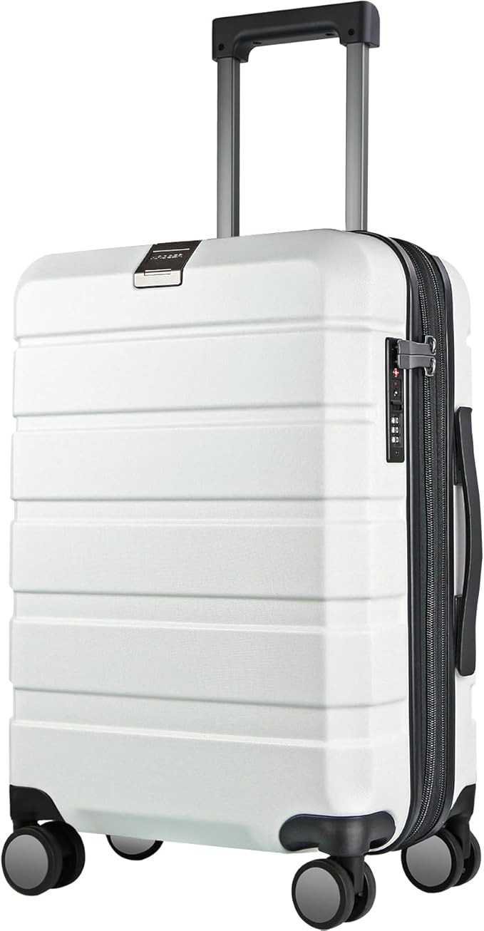 KROSER Hardside Expandable Carry On Luggage with Spinner Wheels & Built-in TSA Lock, Durable Suit... | Amazon (US)