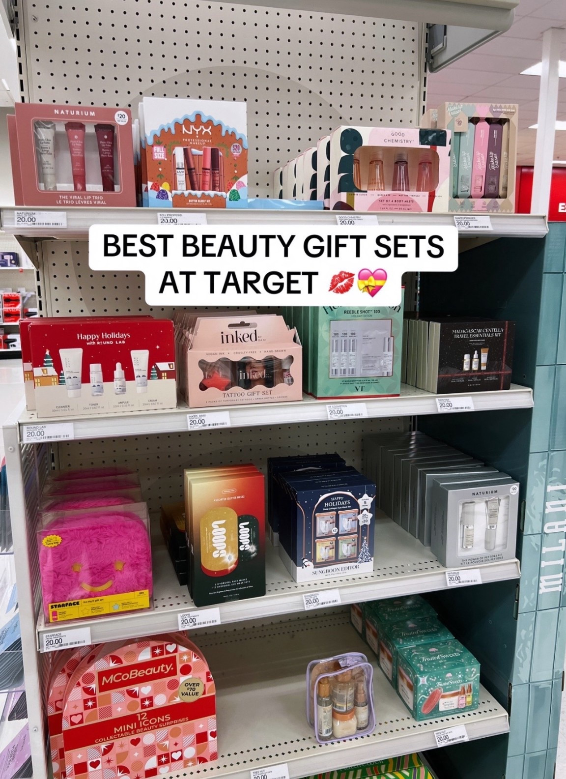 Best beauty gift sets at Target!✨

#beauty #giftguide #makeup #skincare #haircare #christmas #target #targetfinds #targetbeauty 


#LTKGiftGuide #LTKBeauty #LTKgrwm