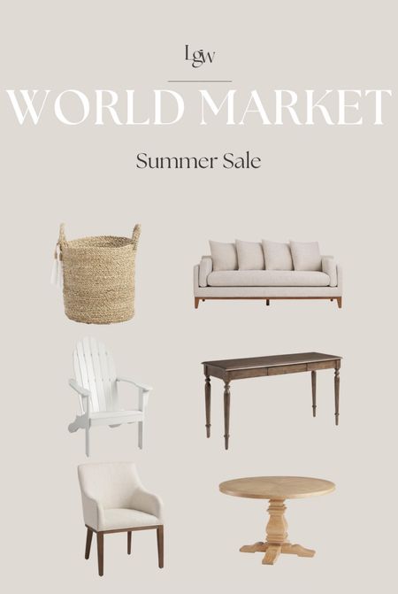 Shop the World Market Summer Sale! Up to 50 % off!

#LTKhome #LTKsalealert #LTKFind