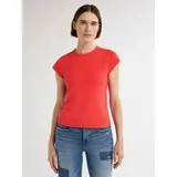 Free Assembly Women's and Women's Plus Cap Sleeve Tee, Sizes XS-4X | Walmart (US)