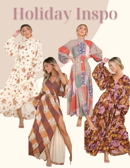 These beautiful dresses are perfect for fall family photos or Thanksgiving looks. 
Holiday inspo/ family photo inspo. 

#LTKfamily #LTKstyletip #LTKunder100
