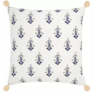 Bee & Willow® Home Mini Floral Square Throw Pillow | Bed Bath & Beyond