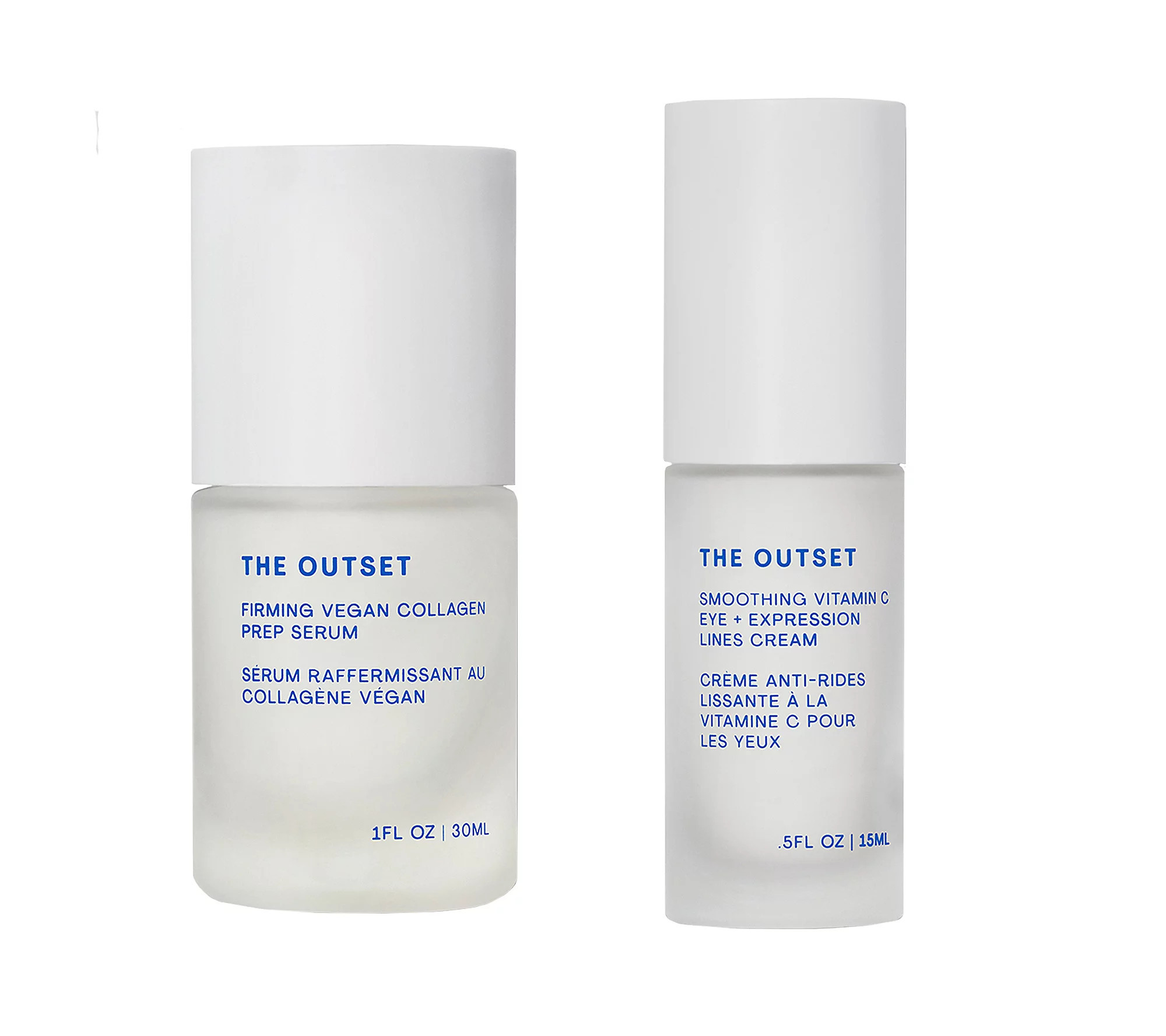 The Outset Ultimate Duo: Vitamin C Eye Cream + Collagen Serum | QVC