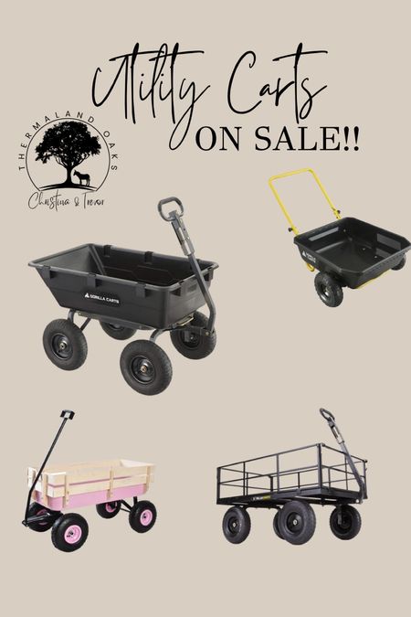 Carts for any house, backyard, garden, barn, farm & homestead 

#LTKworkwear #LTKhome #LTKGiftGuide