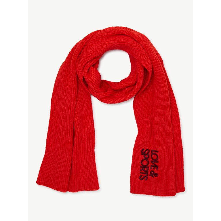 Love & Sports Women's Embroidered Logo Scarf | Walmart (US)