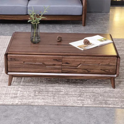 Rectangular solid wood coffee table | Wayfair North America