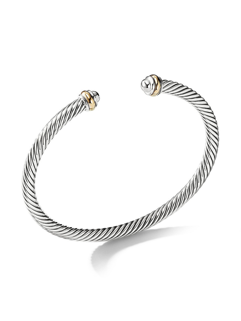 Women's Classic Cable Bracelet in Sterling Silver - Silver - Size Large | Saks Fifth Avenue