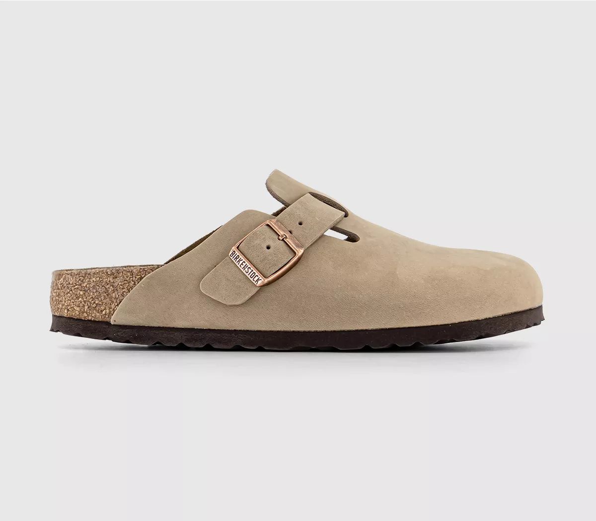 BIRKENSTOCK
								Boston Clogs
								Tobacco Brown | OFFICE London (UK)