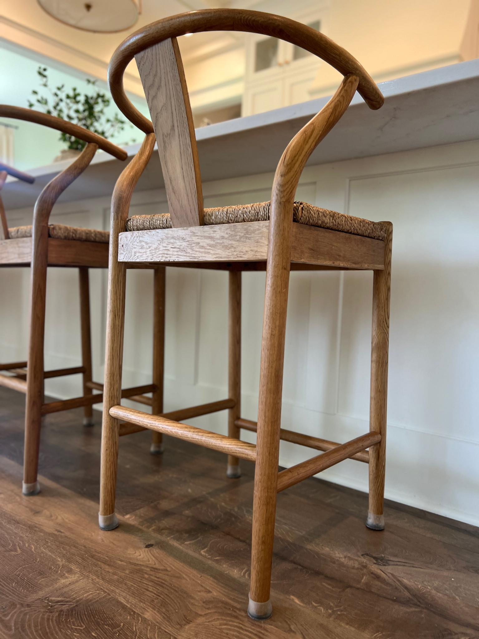 Home Hack! I found these floor protectors that wrap around the bottom of chairs and stools on Amazon! It helps the stools slide smooth and protects the floors from scratching! 

#LTKfamily #LTKfindsunder50 #LTKhome