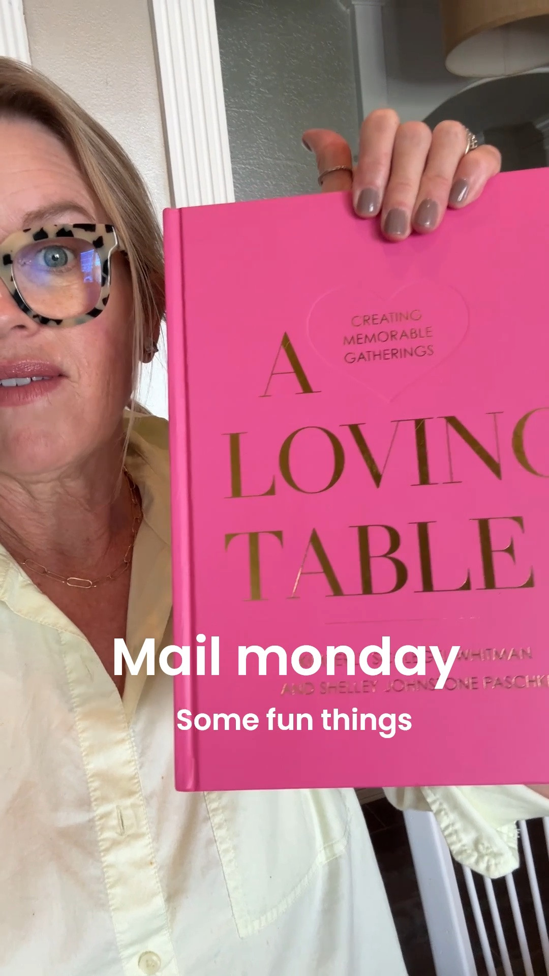Mail Monday.. sharing some fun things

A loving table.. a coffee table book with dining rooms/ tablescapes  and recipes from 
Different Woman’s homes across the country

And a few beauty finds

#LTKdayinmylife #LTKOver40 #LTKHome
