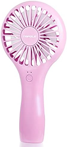 TriPole Handheld Mini Fan Battery Operated Small Personal Portable Fan Speed Adjustable USB Recha... | Amazon (US)