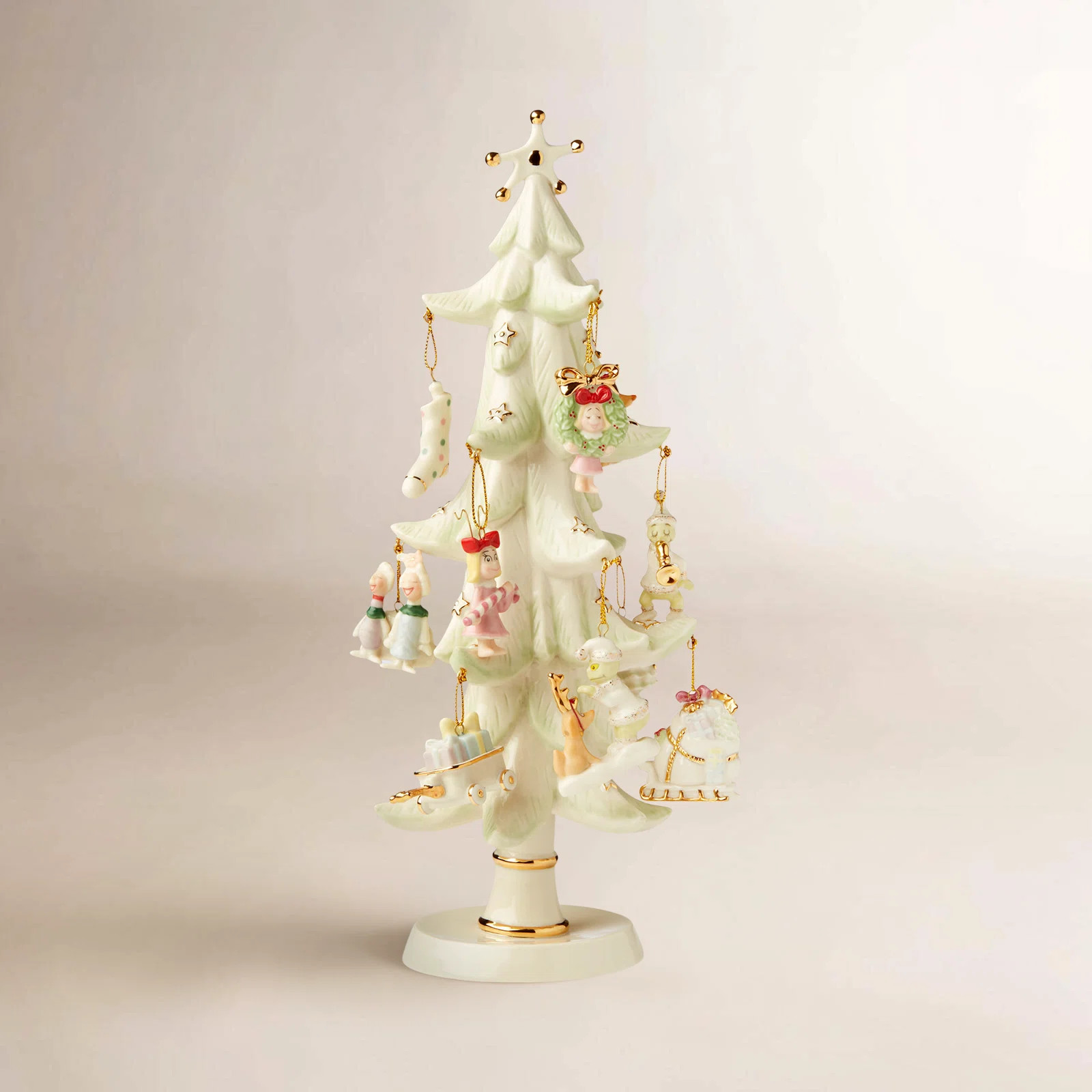 How Grinch Stole Christmas 12Pc Ornament Tree | Birch Lane