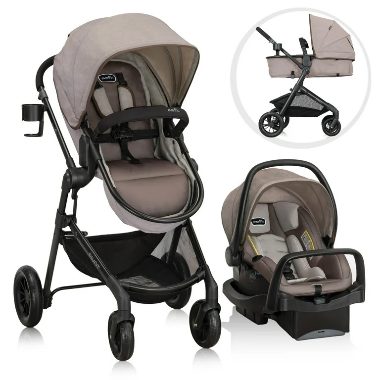 Pivot Modular Travel System with LiteMax Infant Car Seat (Desert Tan) | Walmart (US)