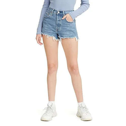Levi's Women's 501 Original Shorts, Jazz Solo-Medium Indigo, 29 | Walmart (US)