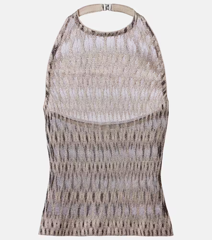 Missoni Halterneck lamÃ© top | Mytheresa (US/CA)