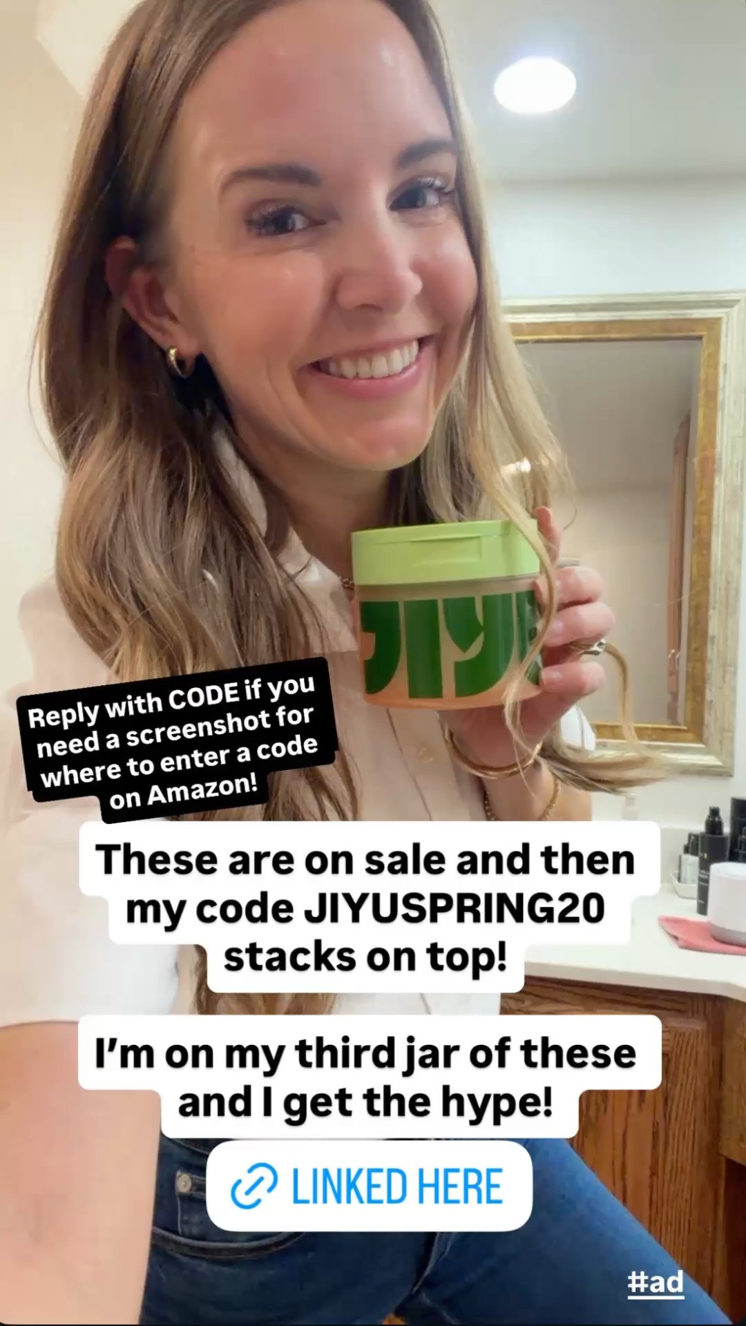The toner pads I can’t get enough of (I’m on my 3rd jar!)

Code JIYUSPRING20 for a discount on top of the sale price!

#LTKBeauty #LTKSaleAlert