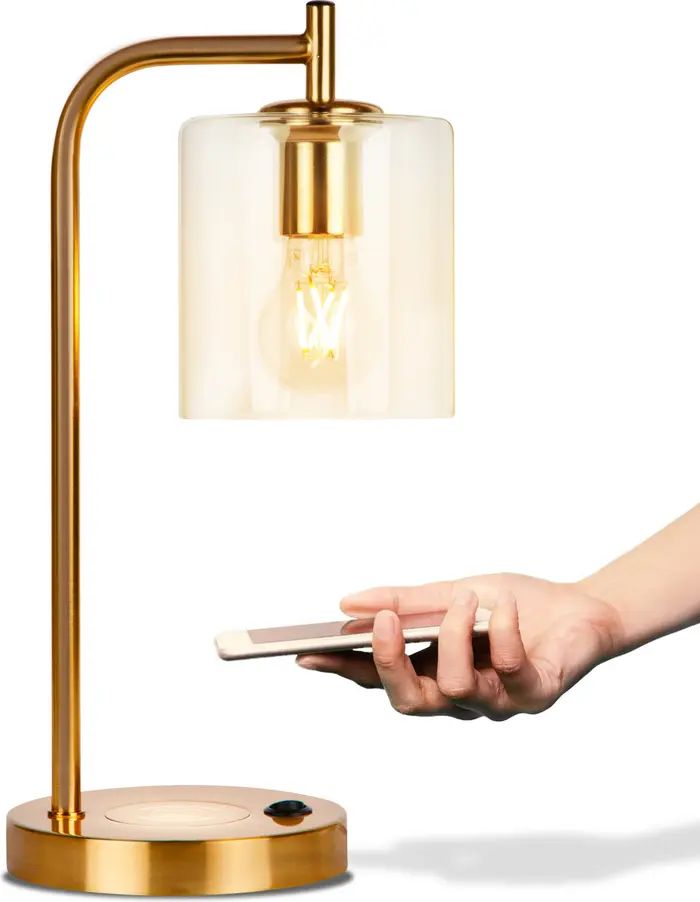 Elizabeth USB Table Lamp with Wireless Charging Pad | Nordstrom