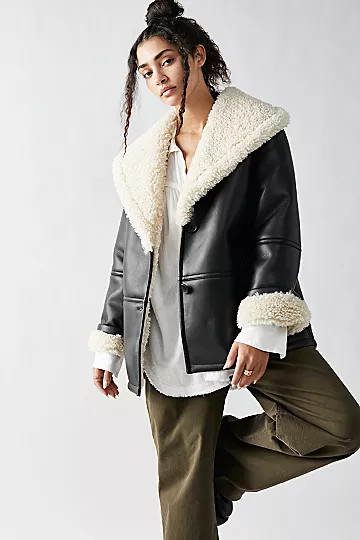 Winnie Vegan Car Coat | Free People (Global - UK&FR Excluded)