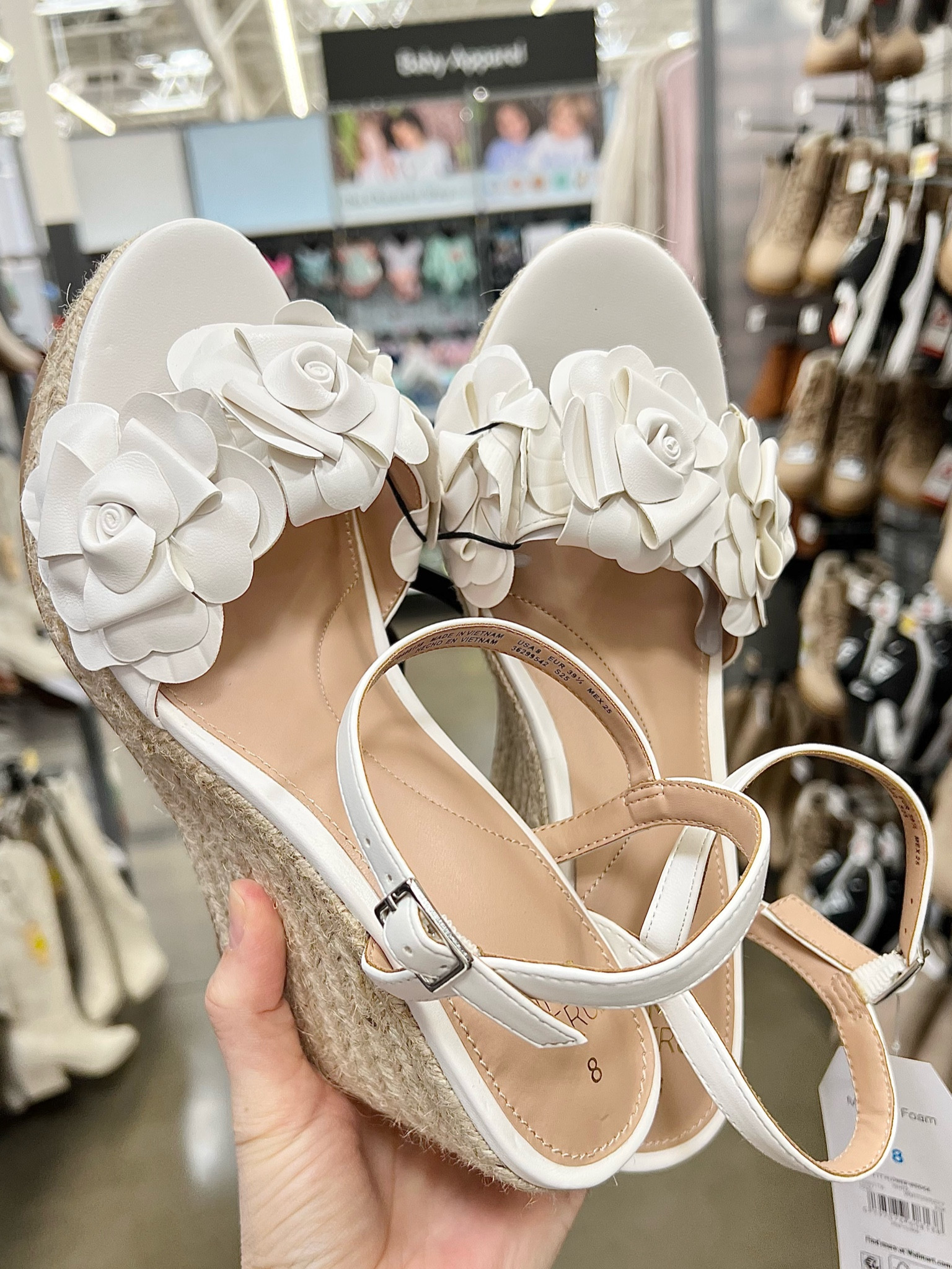 Time and Tru women’s flower wedge sandals. Perfect for all your spring fashion! Shop them here!

#LTKFindsUnder50 #LTKWedding #LTKShoeCrush