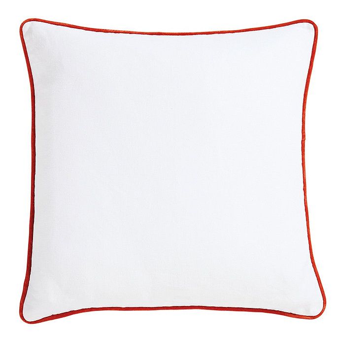 Velvet Piped Linen Pillow Cover - Select Colors | Ballard Designs, Inc.