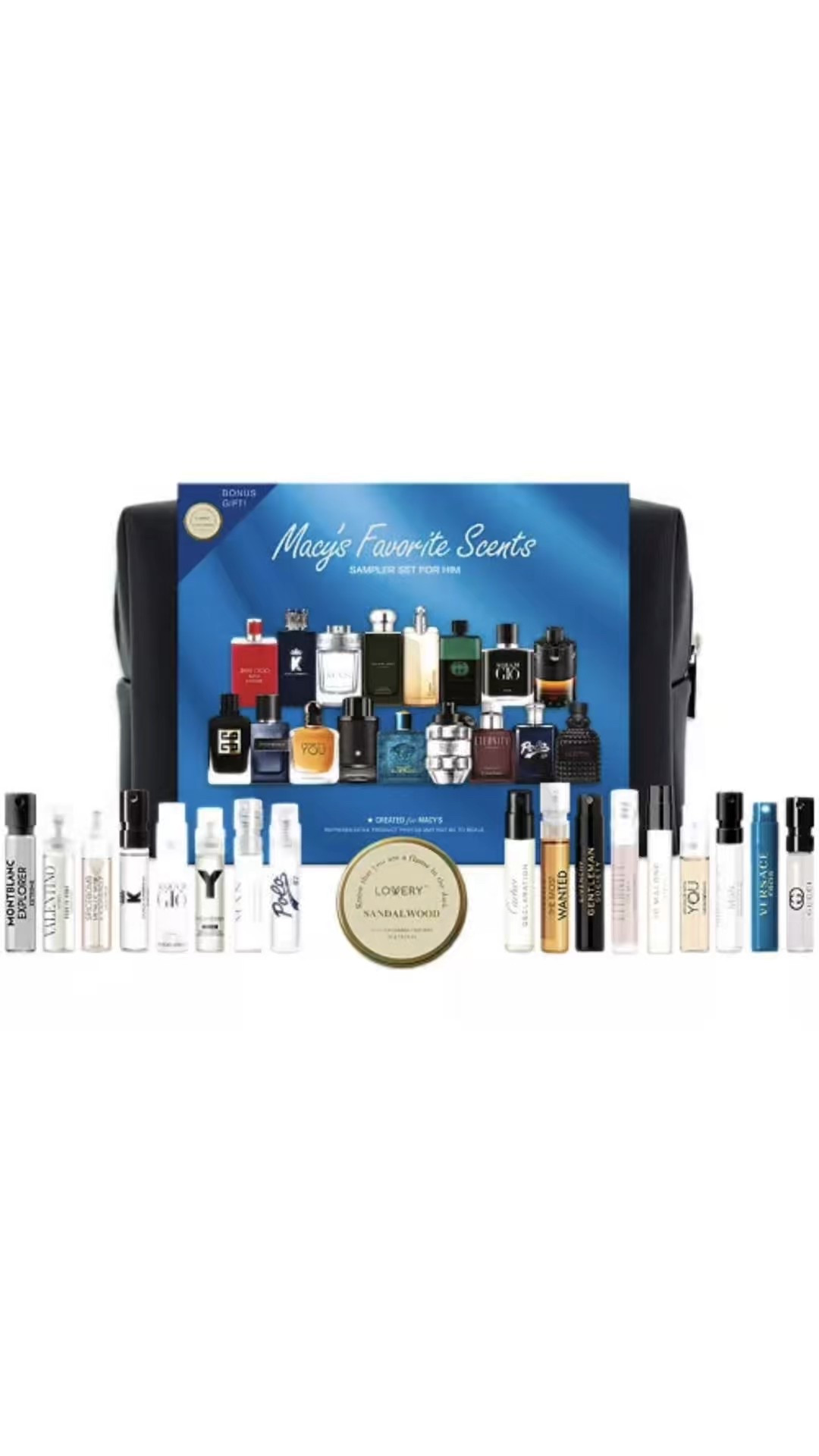 Men’s Favorite Scents Sampler Set For Him Eau De Parfum Fragrance Kit 18 ct

$34.00 (15% off) FRIEND applied

#LTKGiftGuide #LTKMens #LTKSaleAlert