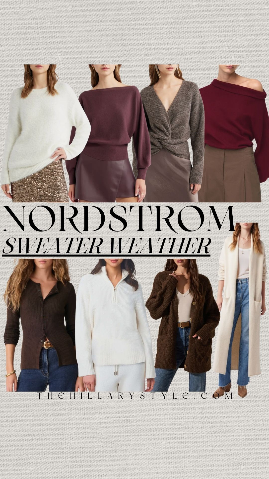 
🍂 Cozy Up: Nordstrom's Hottest Sweater Weather Staples

The chicest way to do cozy this season is with a stack of new Nordstrom sweaters! This collection features all the trending silhouettes: the perfect chunky cable knit, luxurious cashmere staples, and essential oversized cardigans for effortless layering. From Quiet Luxury cashmere crewnecks to the must-have trending holiday colors , these are the quality knits you'll live in all through fall and winter. Time to refresh your wardrobe with these cozy, elevated pieces!

#TheHillaryStyle #Nordstrom #SweaterWeather #fallfashion #winterstyle #cashmere #chunkyknit #oversizedsweater #cardigancomeback #ootd #fashioninspo #shopnordstrom #quietluxury #ltkfashion #sweaterseason 

 

#LTKHoliday #LTKSeasonal #LTKStyleTip
