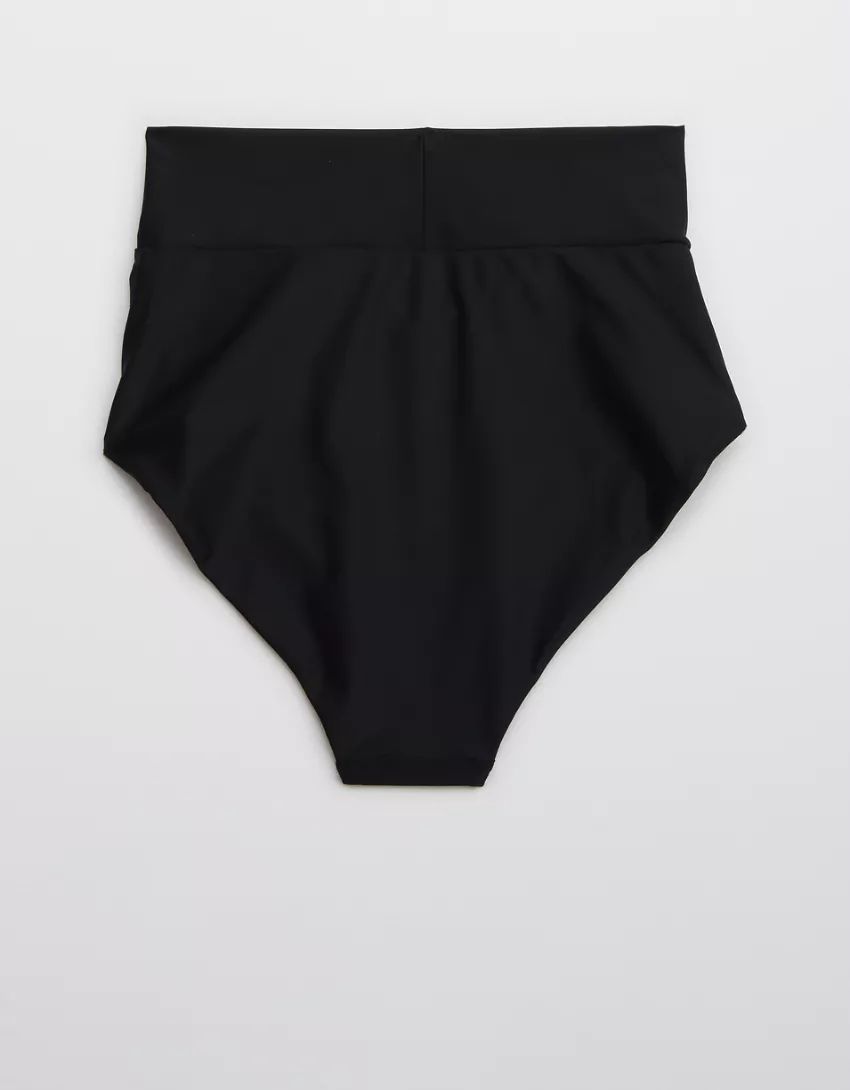 Aerie Crossover High Waisted Bikini Bottom | American Eagle Outfitters (US & CA)