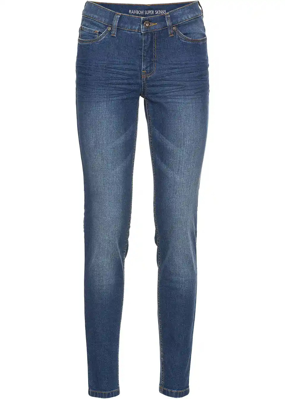 Skinny-Jeans, Mid Waist, cropped | Bonprix DE